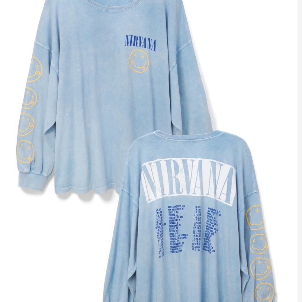 Nirvana Long Sleeve Tee